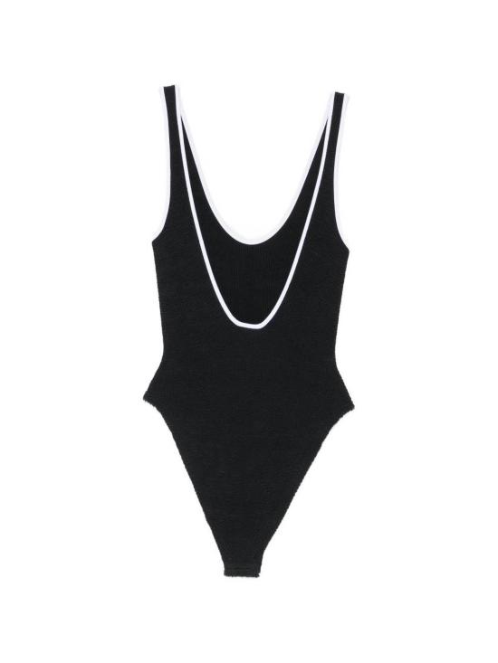 26SS 훈자 지 원피스 수영복 SFAYECRBLK Black - HUNZA G