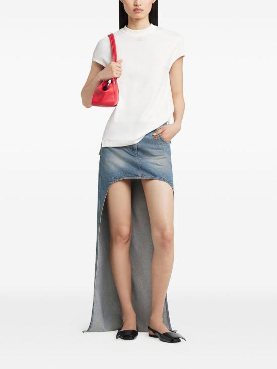 26SS 쿠레쥬 반팔 티셔츠 126JTS238JS02330001 White - COURREGES