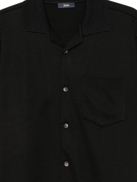 26SS 에르노 반팔 셔츠 CM000017U520599300 Black - HERNO