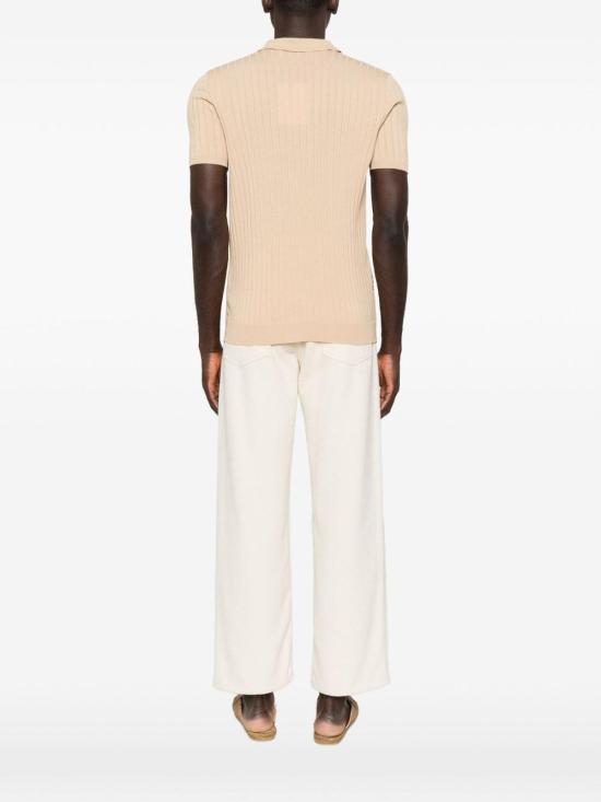 26SS 아마란토 폴로 티셔츠 B9AB0048ABU06M Beige - AMARANTO