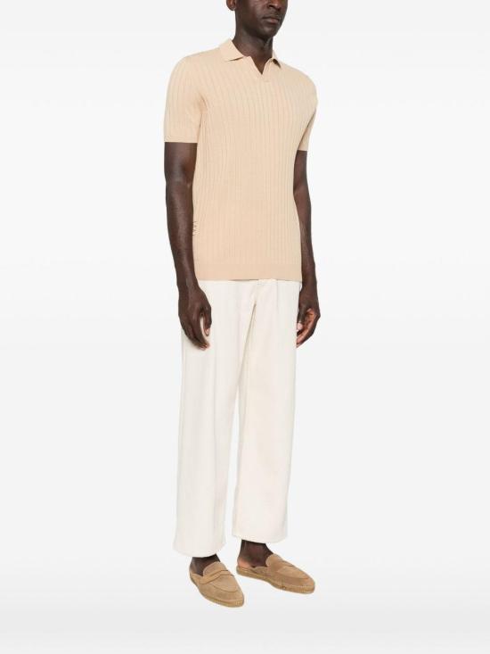 26SS 아마란토 폴로 티셔츠 B9AB0048ABU06M Beige - AMARANTO