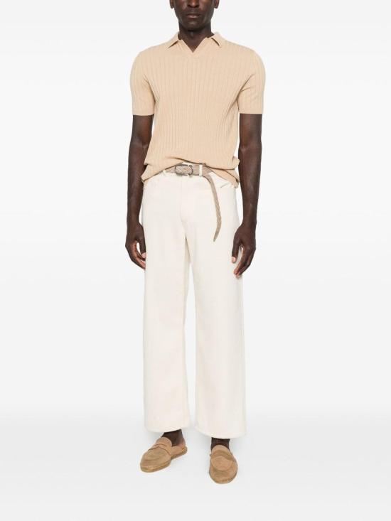 26SS 아마란토 폴로 티셔츠 B9AB0048ABU06M Beige - AMARANTO