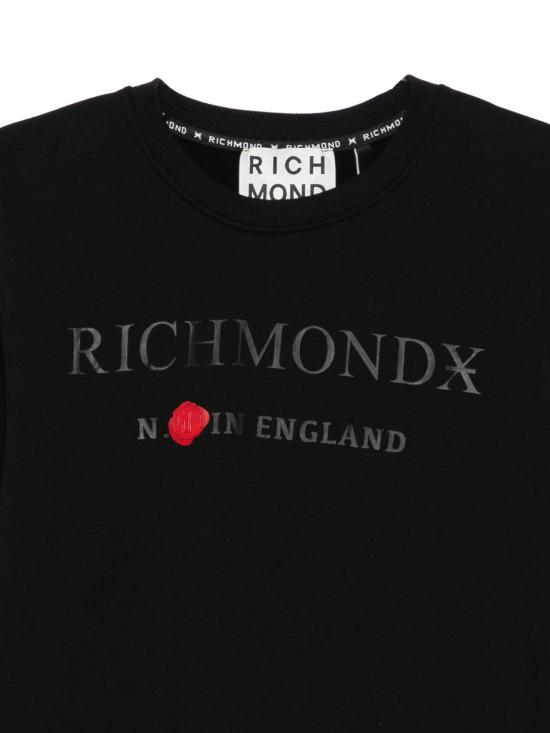 26SS 존 리치몬드 긴팔 티셔츠 UMP26037FERDITHANEMBLK Black - JOHN RICHMOND