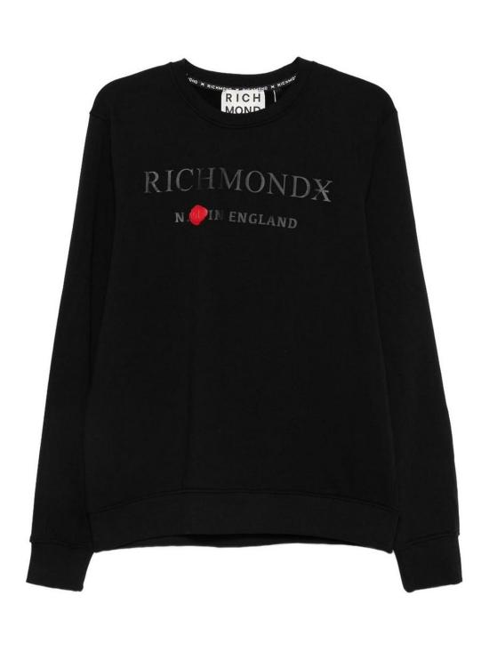 26SS 존 리치몬드 긴팔 티셔츠 UMP26037FERDITHANEMBLK Black