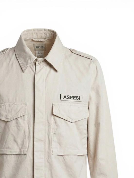 26SS 아스페시 긴팔 셔츠 ACE10G17885177 Beige - ASPESI