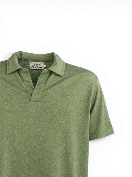 26SS 세인트바쓰 폴로 티셔츠 FRS000100144L00144L Green - MC2 SAINT BARTH