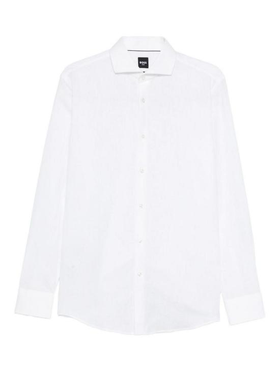 26SS 휴고보스 긴팔 셔츠 50561661HHANKSP100 White