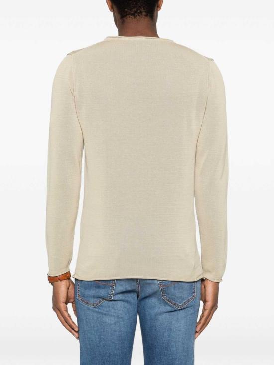 26SS 다니엘피에솔리 긴팔 티셔츠 DF03090036 Beige - DANIELE FIESOLI
