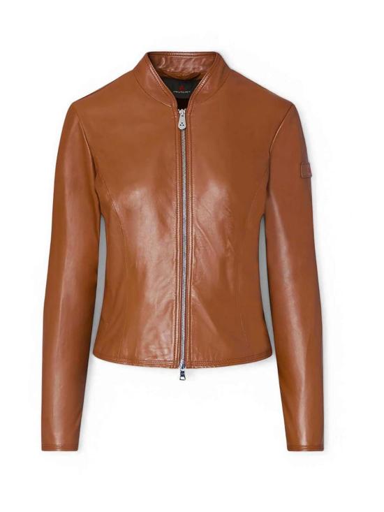 26SS 페트레이 가죽 자켓 PED529099011856466 Brown