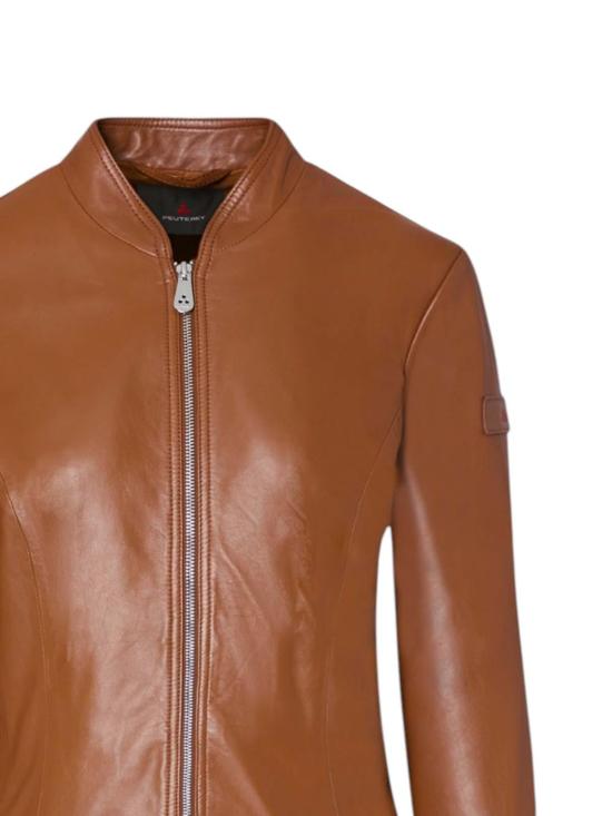 26SS 페트레이 가죽 자켓 PED529099011856466 Brown - PEUTEREY