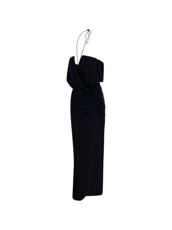 26SS 아마주인 롱 원피스 12GISUDBGISELLEDEEPBLACK Black - AMAZUIN