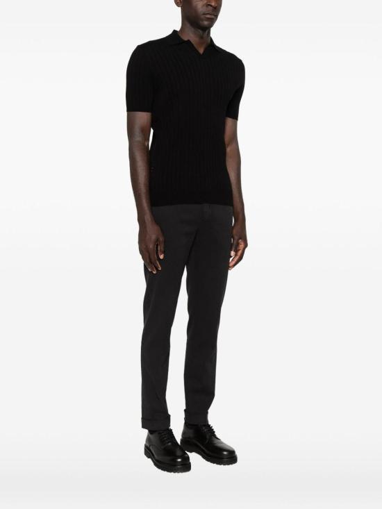 26SS 아마란토 폴로 티셔츠 B9AB0048A99 Black - AMARANTO