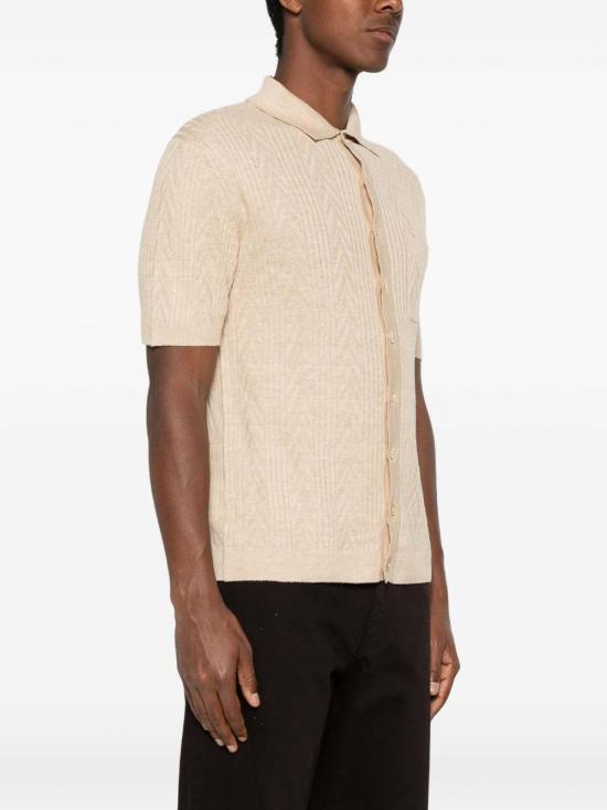 26SS 다니엘피에솔리 폴로 티셔츠 DF30860036 Beige - DANIELE FIESOLI