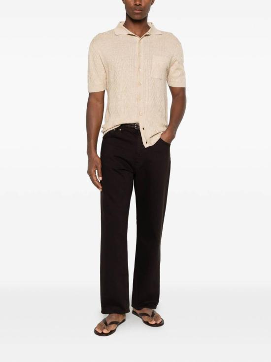 26SS 다니엘피에솔리 폴로 티셔츠 DF30860036 Beige - DANIELE FIESOLI