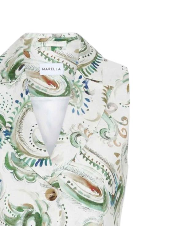26SS 마렐라 폴로 티셔츠 26131510322E15 White - MARELLA