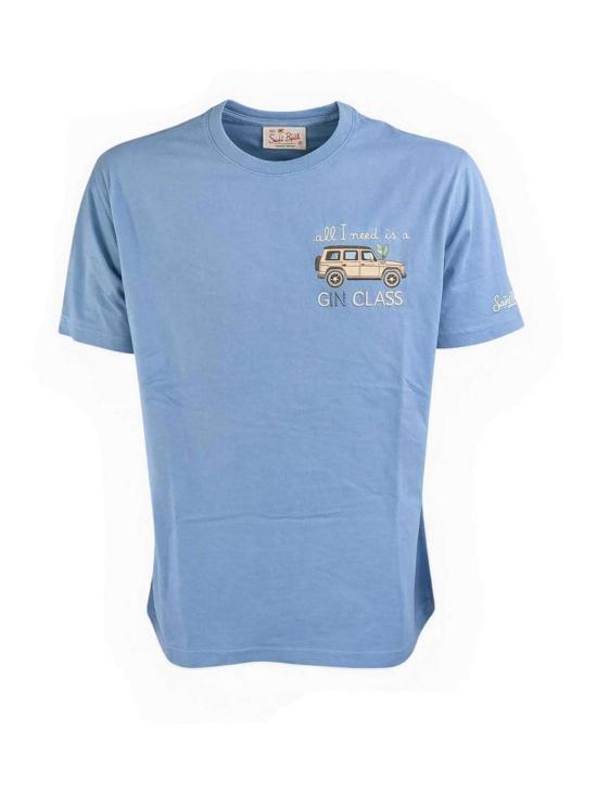 26SS 세인트바쓰 반팔 티셔츠 POT000100324L00324L Light Blue