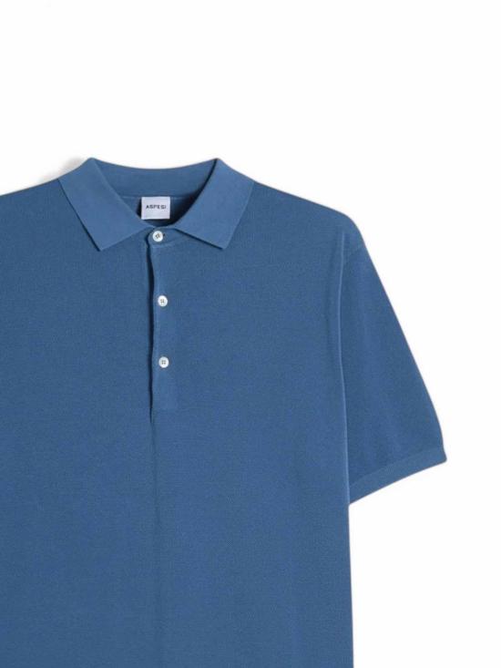 26SS 아스페시 폴로 티셔츠 QM062D09610344 Blue - ASPESI