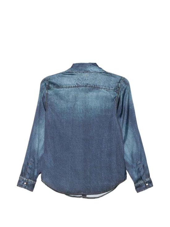 26SS 리우조 데님 셔츠 UA6239T376A79042 Medium Wash - LIU JO