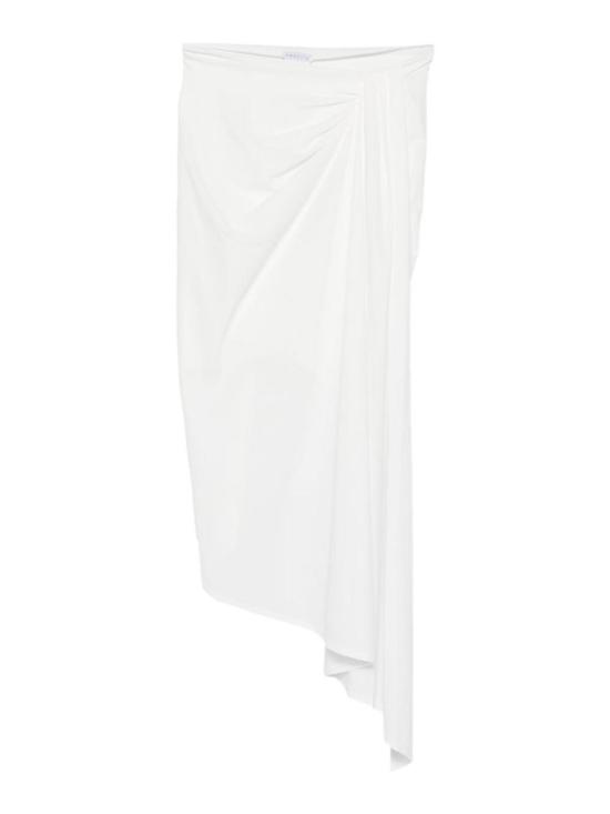 26SS 아마주인 미디 스커트 12EMMUOWEMMAOFFWHITE White