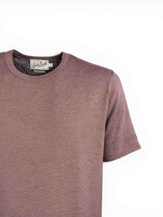 26SS 세인트바쓰 반팔 티셔츠 ECS000300920L00920L Brown - MC2 SAINT BARTH