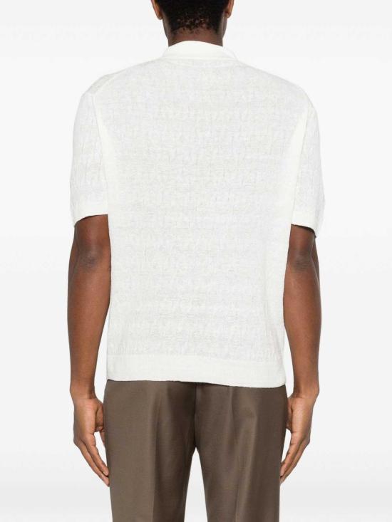 26SS 다니엘피에솔리 폴로 티셔츠 DF30850001 White - DANIELE FIESOLI
