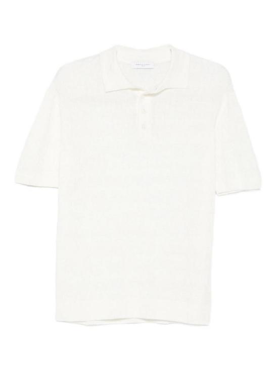 26SS 다니엘피에솔리 폴로 티셔츠 DF30850001 White