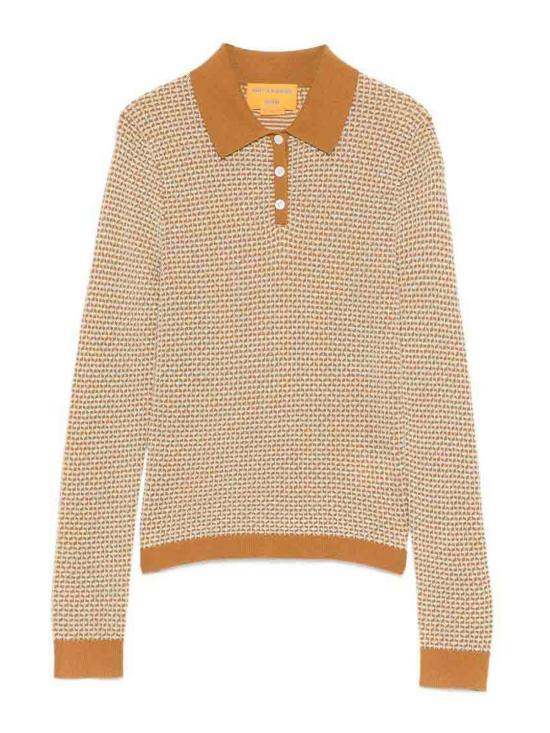 26SS 게스트 인 레지던스 폴로 티셔츠 W39111WFSUEDE Brown
