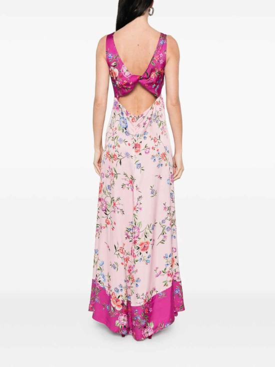 26SS 리우조 롱 원피스 CA6297TS562P9668 Pink - LIU JO