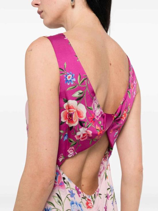 26SS 리우조 롱 원피스 CA6297TS562P9668 Pink - LIU JO