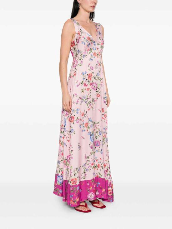 26SS 리우조 롱 원피스 CA6297TS562P9668 Pink - LIU JO