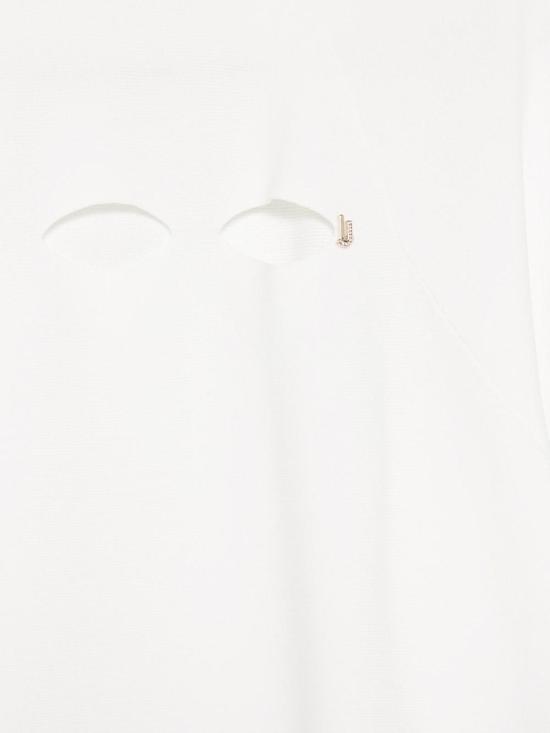 26SS 리우조 반팔 티셔츠 CA6101MS55NP9636 White - LIU JO