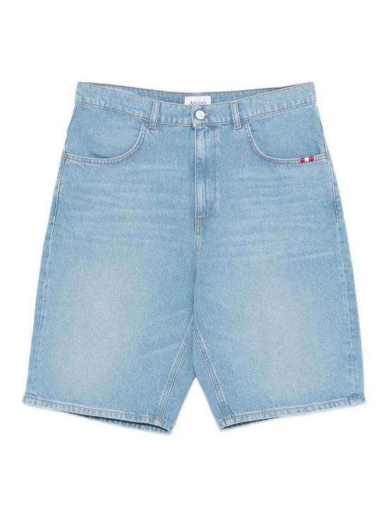 26SS 아미시 데님 숏팬츠 AMU003D7430213TOMMYC0999 Medium Wash