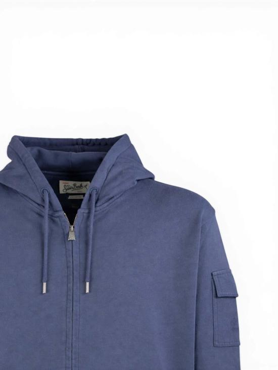 26SS 세인트바쓰 후드 티셔츠 BCK000100097L00097L Blue - MC2 SAINT BARTH