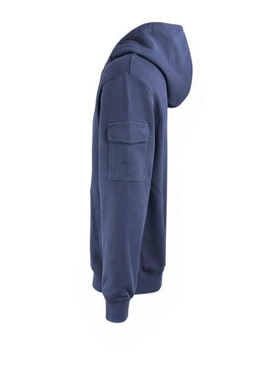 26SS 세인트바쓰 후드 티셔츠 BCK000100097L00097L Blue - MC2 SAINT BARTH
