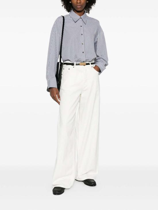 26SS 하이쿠레 스트레이트 팬츠 HEW03296GF146XTBETHANYT0341 White - HAIKURE