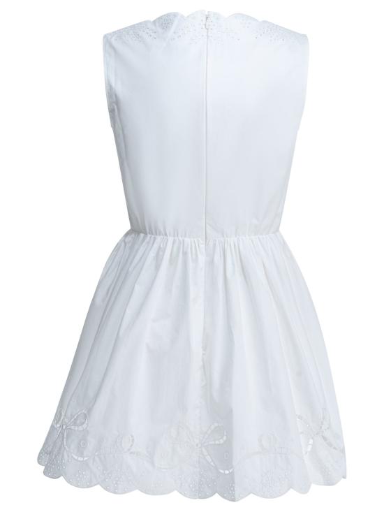26SS 셀프 포트레이트 미디 원피스 AC26034SWWHITE - SELF PORTRAIT