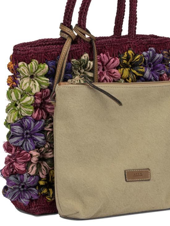 26SS 아파르 토트백 FLOWERSMALLMULTIPRUNE MULTICOLOR - AFAR