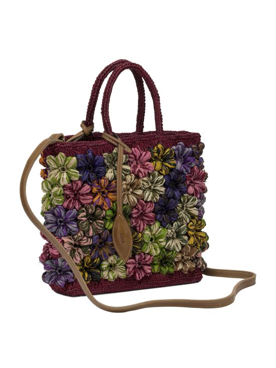 26SS 아파르 토트백 FLOWERSMALLMULTIPRUNE MULTICOLOR - AFAR