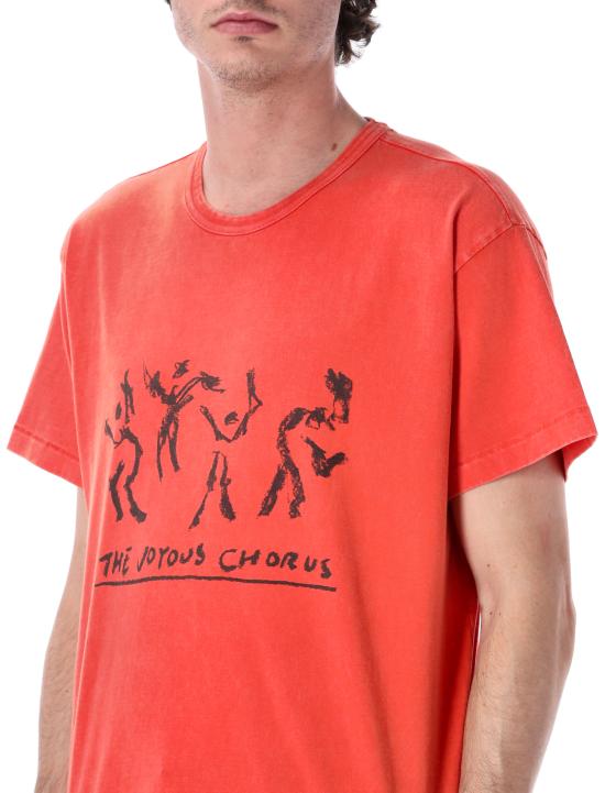 26SS 반스 반팔 티셔츠 VN000RSCZXT1 RED - VANS