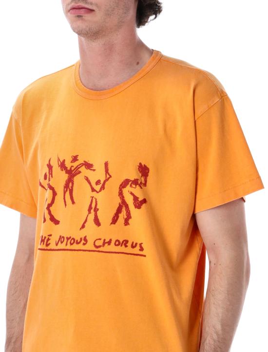 26SS 반스 반팔 티셔츠 VN000RSCFUB1 ORANGE - VANS