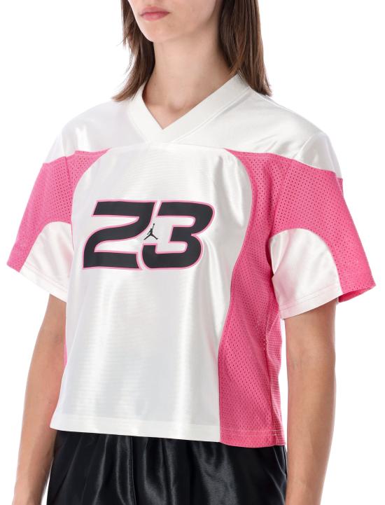 26SS 나이키 반팔 티셔츠 IF1157 100 WHITE PINK - NIKE