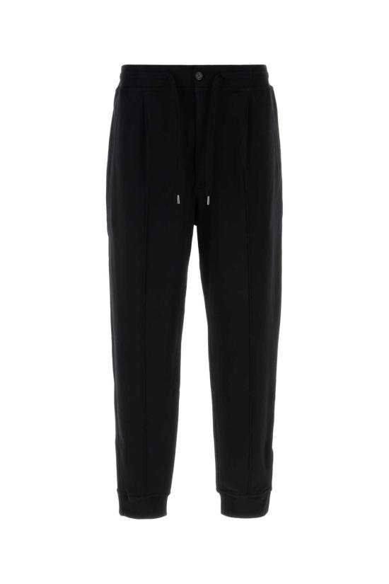 26SS 브루넬로 쿠치넬리 트레이닝/조거 팬츠 MW8633268G C101 BLACK