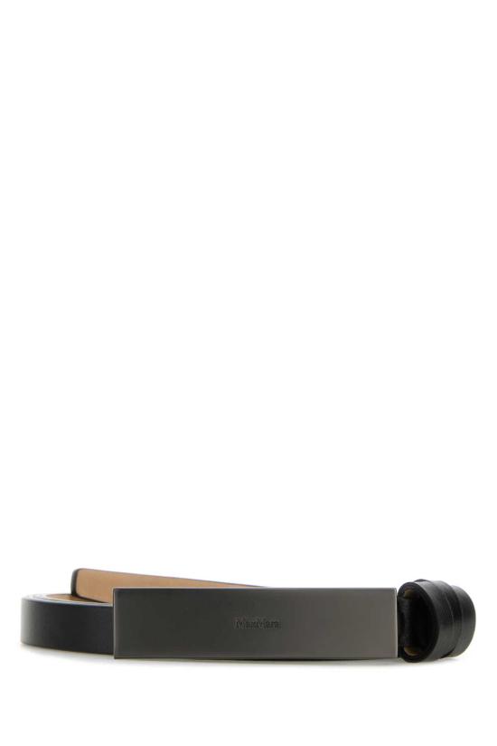 25SS 막스마라 레귤러 벨트 2514501013600 001 BLACK