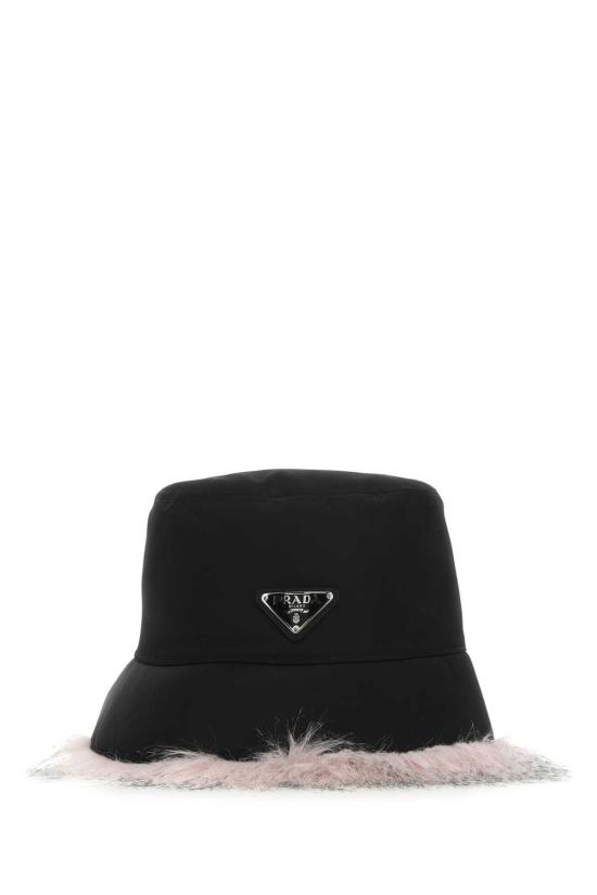  프라다 버킷햇 1HC1372DWS F0BN9 BLACK - PRADA