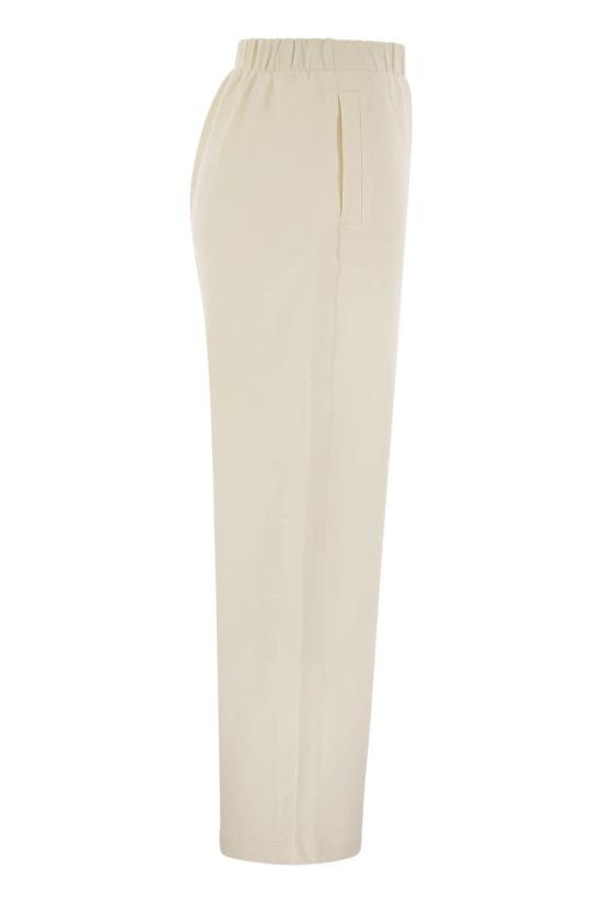 25FW 막스마라 수트 팬츠 2521786038600 001 WHITE - MAX MARA