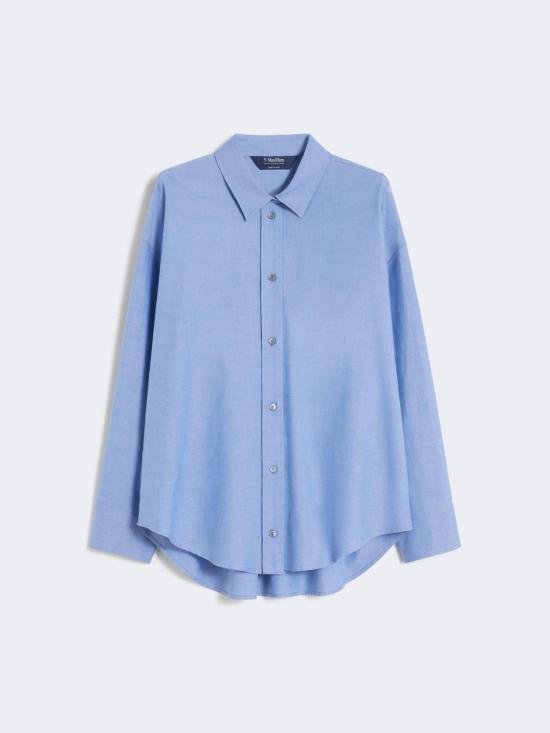 26SS 에스막스마라 셔츠 2619111011600 003 LIGHT BLUE