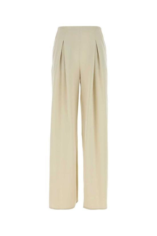 26SS 막스마라 팔루데 플리츠 팬츠 2611131018600 036 WHITE