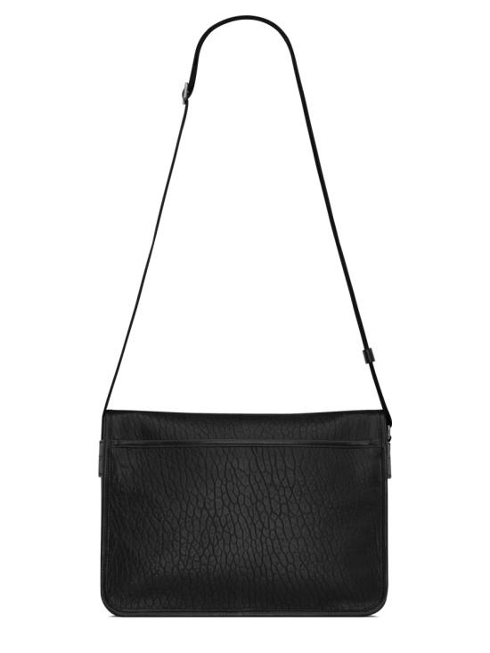 26FW 생로랑 니키 메신저 그레인드 레더백 781935AAC8O 1000 BLACK - SAINT LAURENT