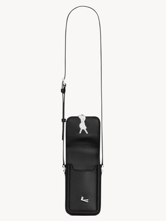  생로랑 핸드폰 액세사리 7539630SX0E 1000 BLACK - SAINT LAURENT