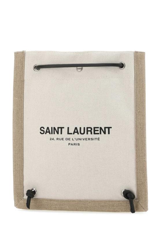 26SS 생로랑 캔버스 유니버시테 플랫 크로스바디백 71027295GFE 9054 MULTICOLOURED - SAINT LAURENT